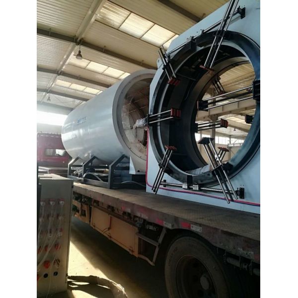Automatic HDPE Jacket Pipe Production Line with Vacuum Calibration for Customized Diameter and Thickness