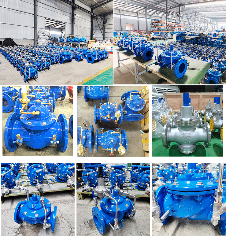 Manual Model 500 Pressure Sustaining/Relief Valve for Precise Pressure Control