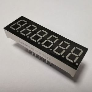 Buy cheap Orange 6-digit 0.36-inch 7 Segment LED Display, Widely Used for Instrument Panel product