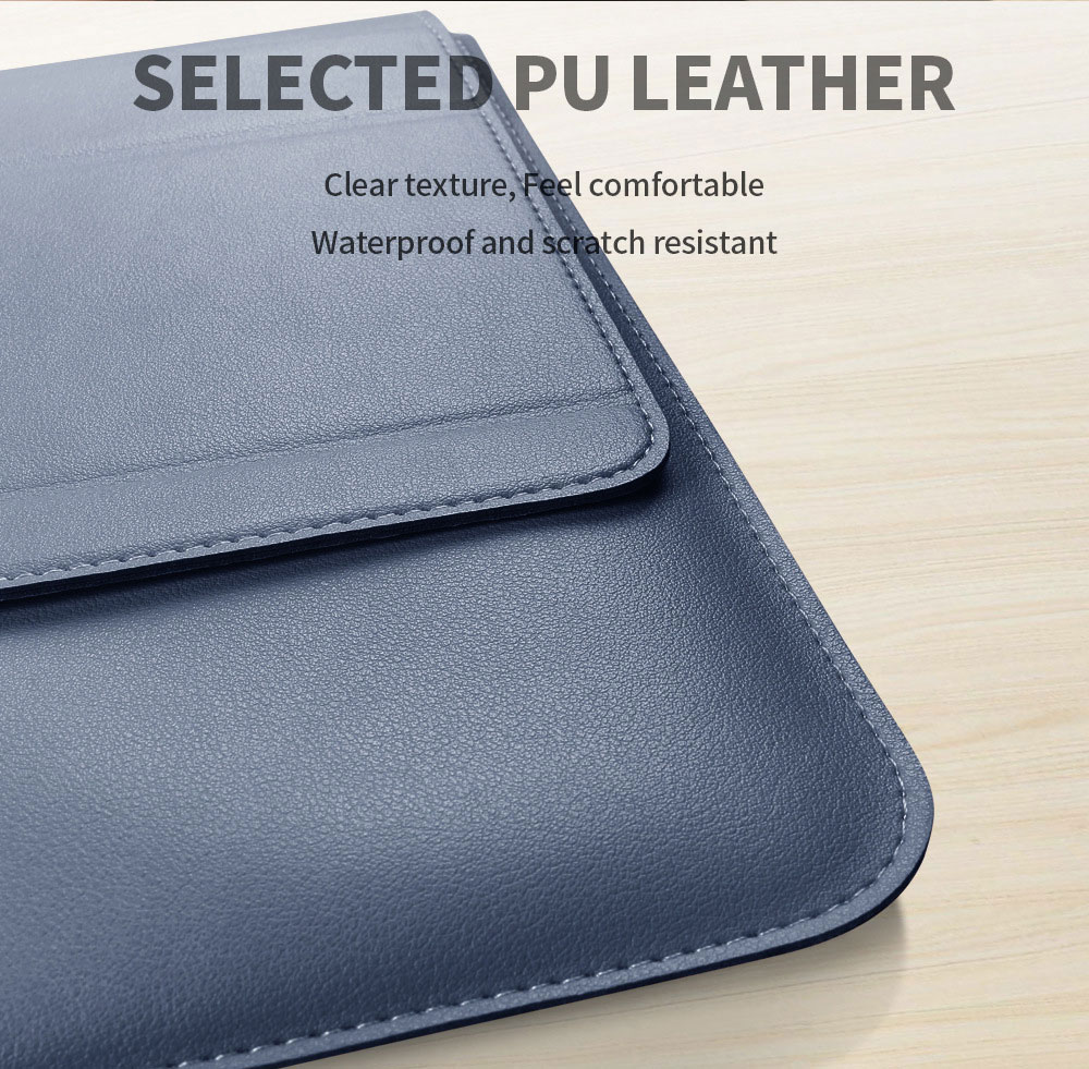 For Laudtec DNB26 3-in-1 Adjustable Tablet Holder Leather Bag Laptop Mouse Pad Korean Business Travel Shoulder Backpack Office Wholesale OEM/ODM