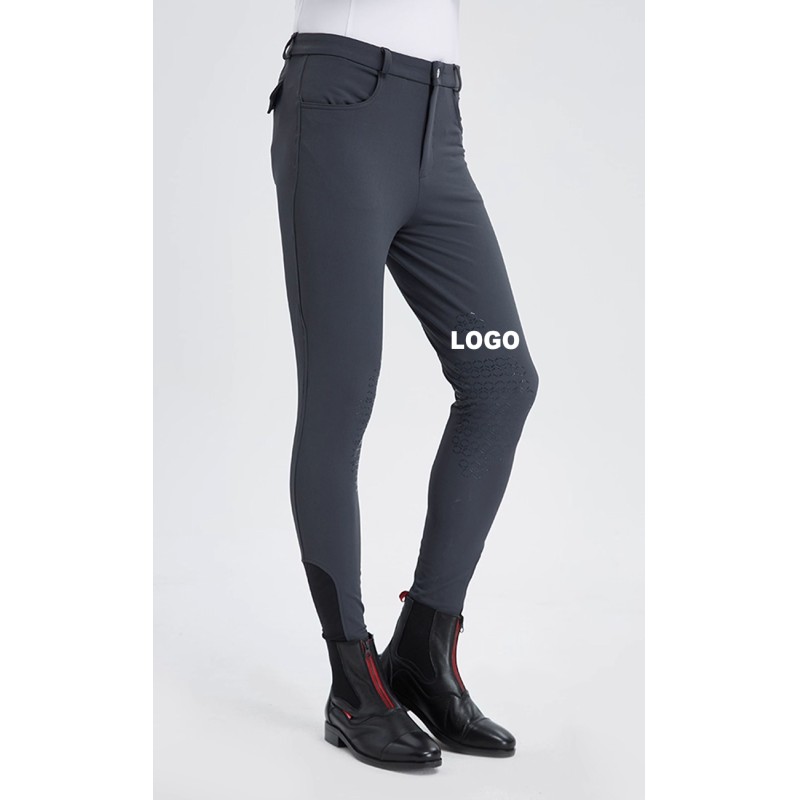 Men's Four Seasons Professional Competition Equestrian Breeches OEM Custom Riding Pants