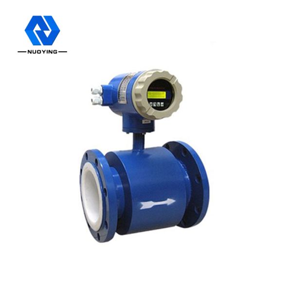 NYLD Intelligent Integrated Electromagnetic Flowmeter Water Flow Sensor 0.5% Accuracy for Waterworks Salt Water Flowmeter