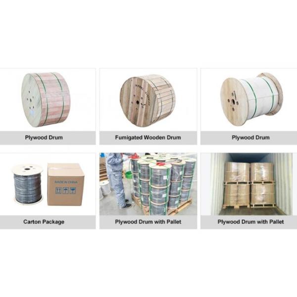 36 Core Fiber Optic Cable OPGW Self Supporting Communication Cable Replacement Aerial Ground Wire