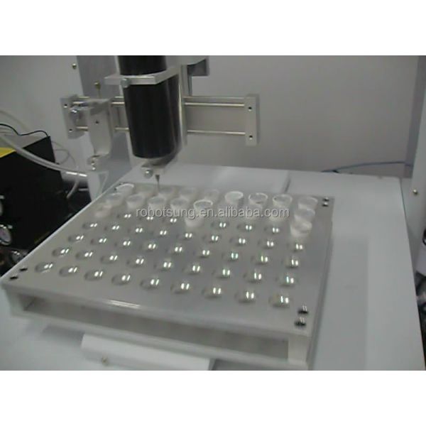 Pcb Semi 3 Axis Automatic Glue Dispensing Machine Robots Jelly ab Side Gluing Machines Boc for Pharmasuctical Boxes