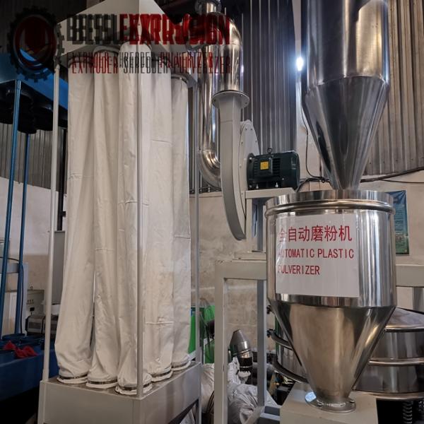 Disc Blade 600kg/H 8mm Plastic Pulverizer Machine