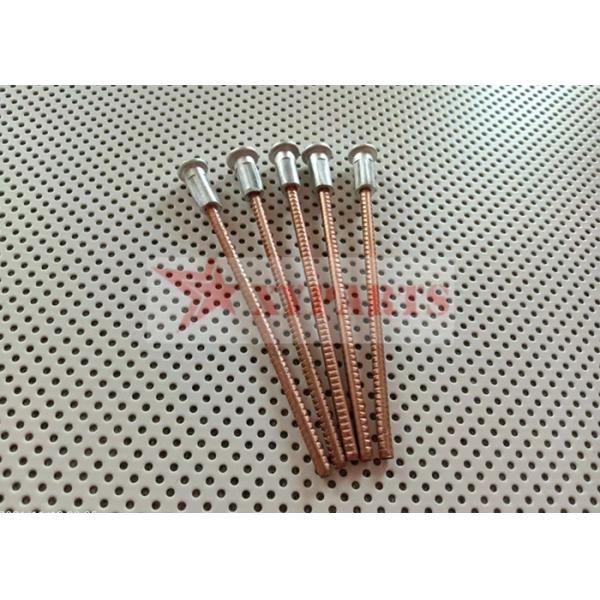 Copper Plated Capacitor Discharge Insulation Weld Bimetallic Pins For Fixing Ship Board