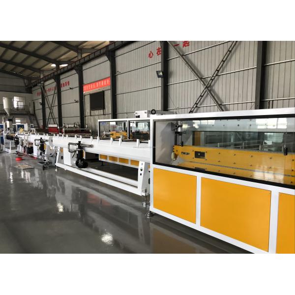 90kw Single Screw Hdpe Pipe Extrusion Machine For Gas Pipe