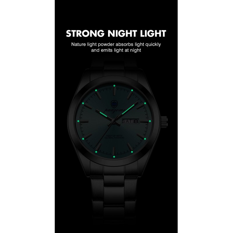 Versatile Metal Watch Replacement Bands Crafted from Stainless Steel Suitable for Various Business Environments