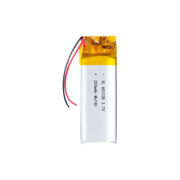601230 3.7V 200mAh Li-Polymer Battery for POS Machine / Bluetooth Device