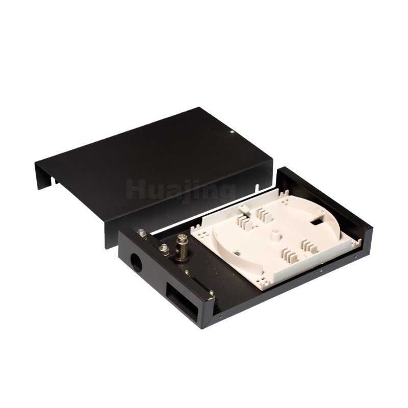 Wall Mounted Optic Cable Termination Box 12 Cores Capacity Pigtail Type