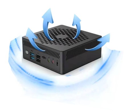 WIFi 5 Fanless Mini PC Intel Jasper Lake AC8 N4500 CPU Innovative Honeycomb