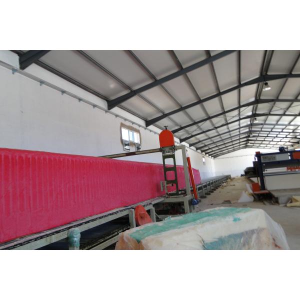 Horizontal Continous Sponge Foam Making Machine , Low Noise PU Foam Machine