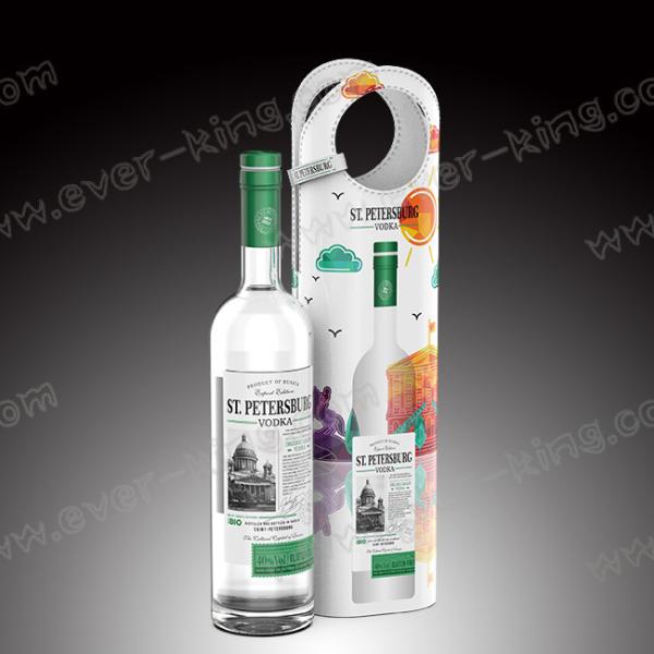 Recyclable 7mm Thickness Leather Travel Wine Packing Bags