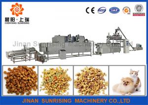Buy cheap Fully Automatic Pet Food Processing Line , PLC Control Pet Food Processing Equipment product