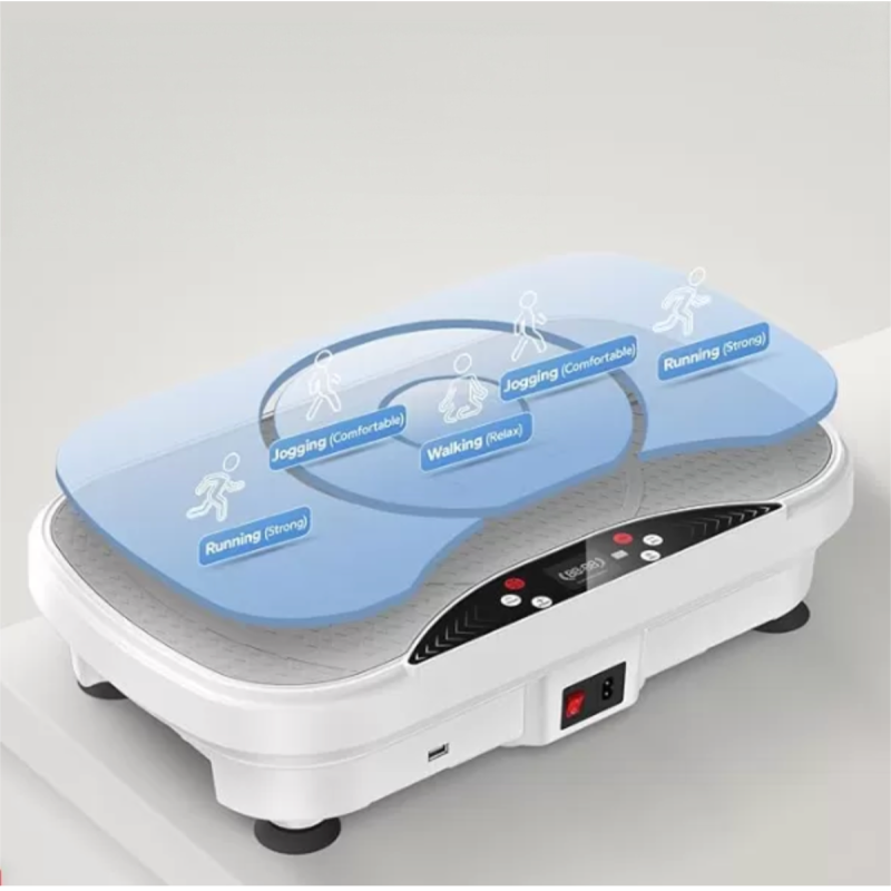 Multi-Color LED Vibration Plate in use