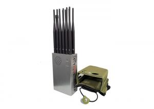 Buy cheap GPS LOJACK WIFI Handheld 12 Bands Cellphone 5G Jammer product