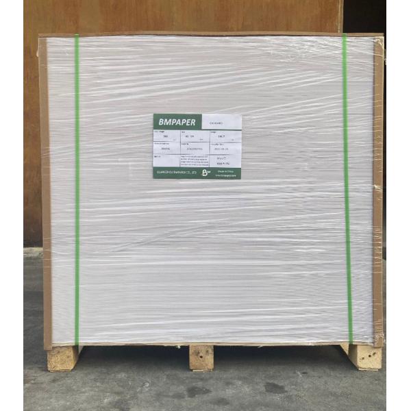 Jumbo Rolls 80gsm Mirror Gloss Coated Self - Adhesive Sticker Paper For Price Labels
