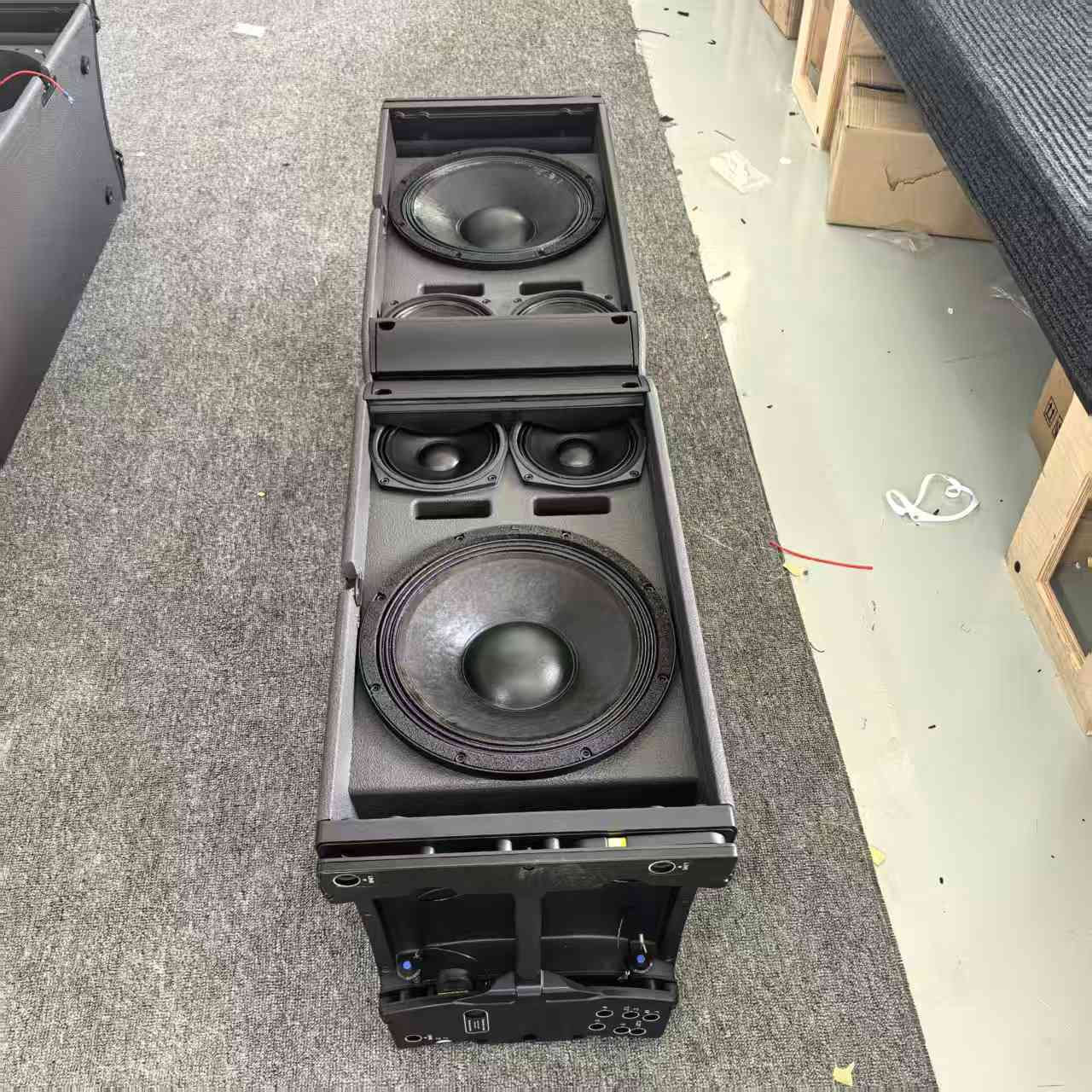 stage speaker line array 3 way 900w outdoor sound equipment