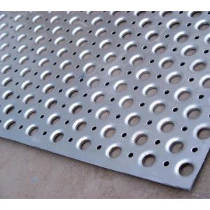 Mini cold rolled perforated aluminum sheet metal mesh