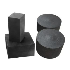 Foundry Metallurgy High Pure Carbon Graphite Block Custom Graphite Electrode