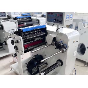 Automatic Turret Rewinder Slitter Machine for Blank Labels 350mm