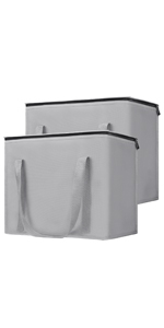 Insulated Grocery Shopping Bag, Reusable And Collapsible Grocery Bag, Thermal insulated, strong handle, handybag