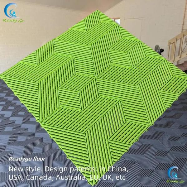 Garage Floor Tile Durable Modular Flooring Suitable For Garages