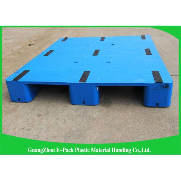 Standard Size Stackable Plastic Pallets , Double Faced Heavy Duty Pallets High Load