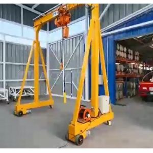 Buy cheap Eletric Driven Trackless Portable Gantry Crane With Remote Controller product