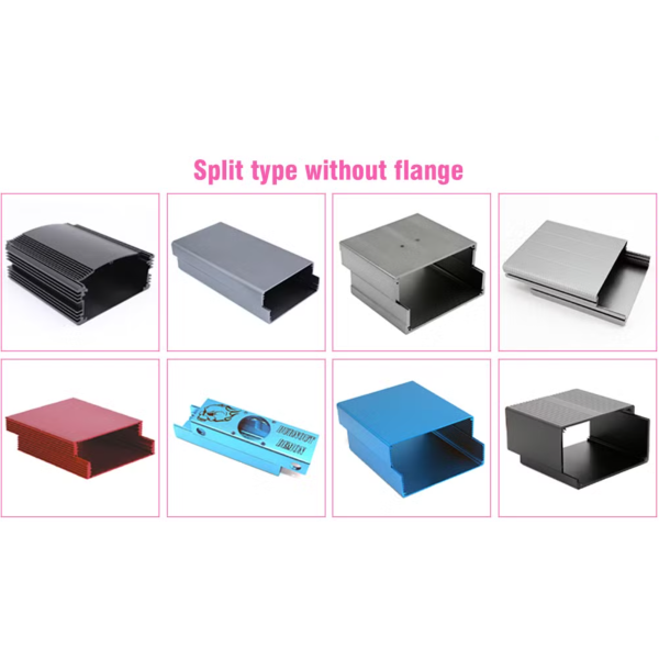 OEM Customized Aluminum Extruded Enclosure Junction Box for Electronic Device