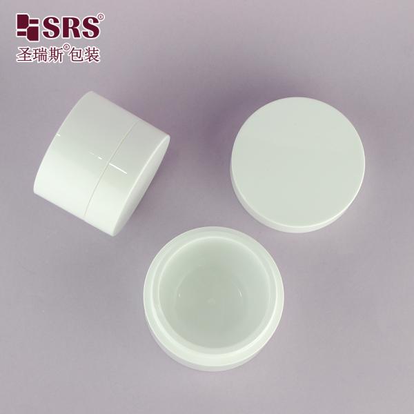 Eco friendly 50ml 100ml PP Plastic jar with replaceable design