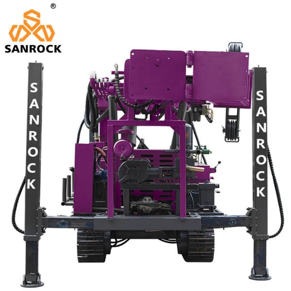 Rotary Core Drilling Rig Exploration 500m Hydraulic Portable Core Drilling Rig Machine