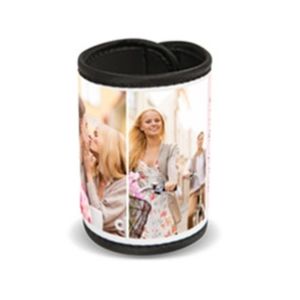 Customized Sublimation Can Cooler Blanks With Black Edge Neoprene Sublimation