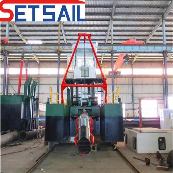 Jet Suction River Sand Dredger with High Pressure Water Pump