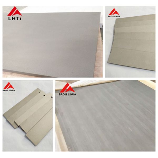 Grade 1 Titanium Sheet Industry Application , ASTM B265 Titanium Metal Plate
