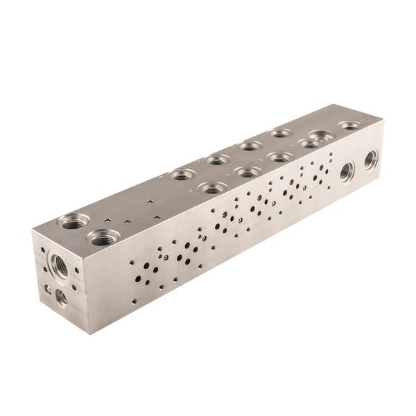 Hydraulic Manifold Precision Engineered to Support Complex Hydraulic Circuits with Multiple Control Valves and Actuators