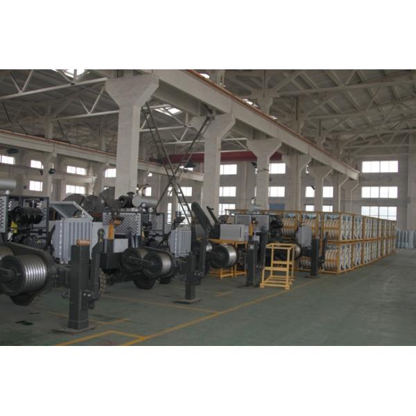 20kn - 30kN Cradle Reel Elevators Welded Steel For Tension Stringing