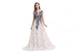 Fashion Evening Dress Elegant Vintage Lace Wedding Dresses 100% Polyester