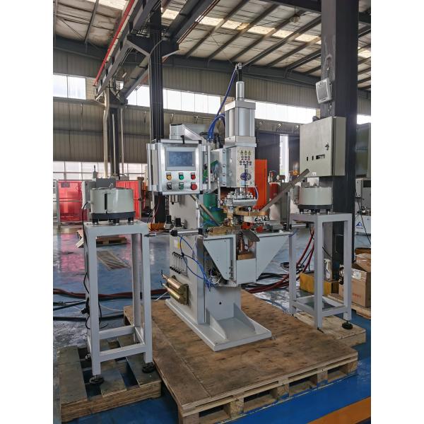 Factory testing of automatic double-sided spot welding machine
