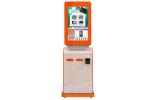 Cash / Swipe Card Automated Payment Kiosk With 32 Inches Touch Screen