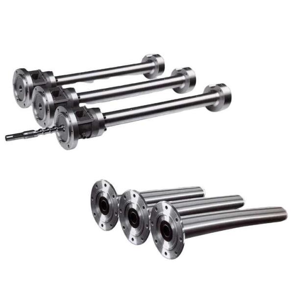 Pipe Extruder Single Screw And Barrel Separation Vented Type For Plastic Extruder Machine