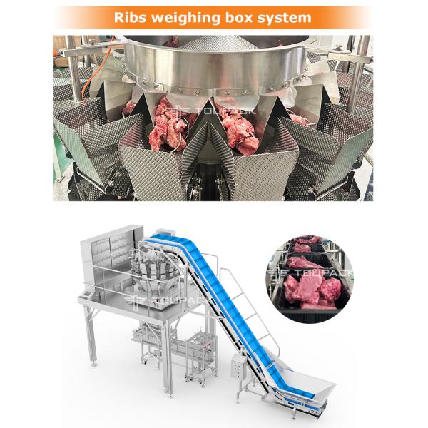 Multifunctional Automated Sausage Chicken Pork Mutton Beef Fish Tray Packing Machine Food Meat Bag Thermoforming Bag Packaging Machine