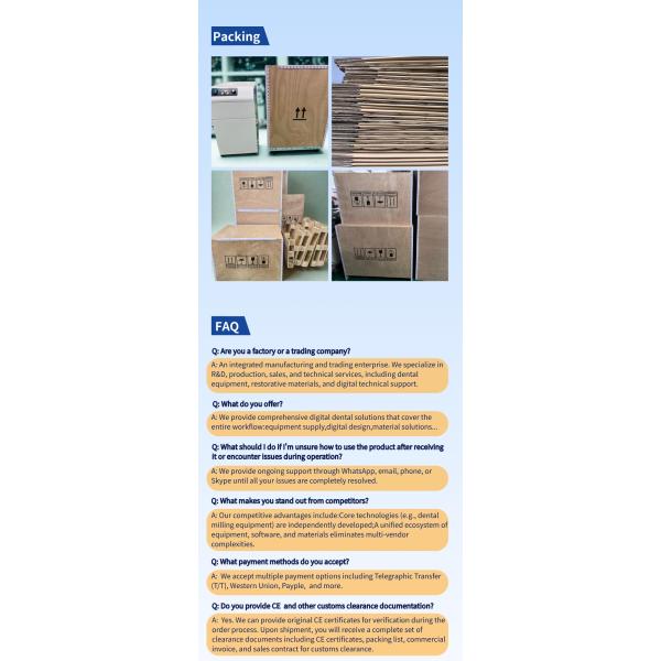 SK-5C 5 Axis Dental Crown Milling Machine Auto Tool Changer Dental Cad Cam Machine For Clinics