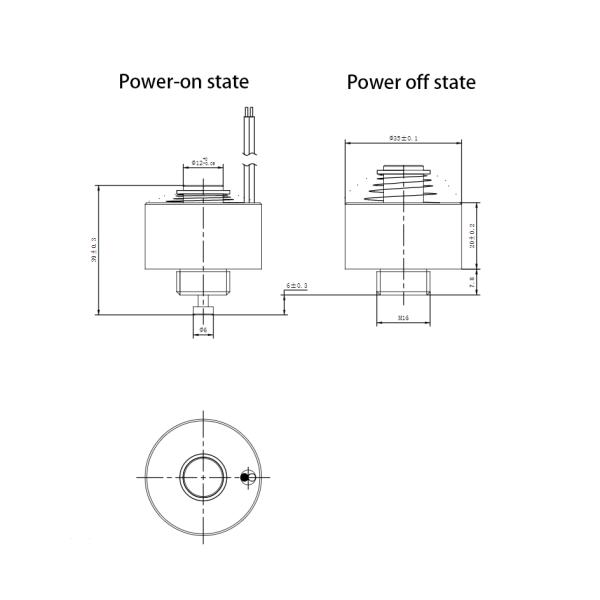 12V 24V DC Pull Push Solenoid For New Energy Charging Pile