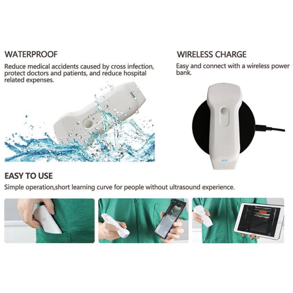 Wireless Android Ultrasound Highest Cost-effective Double Probes Wireless Color Doppler Ultrasound Scanner 3 in 1 Ultrasound