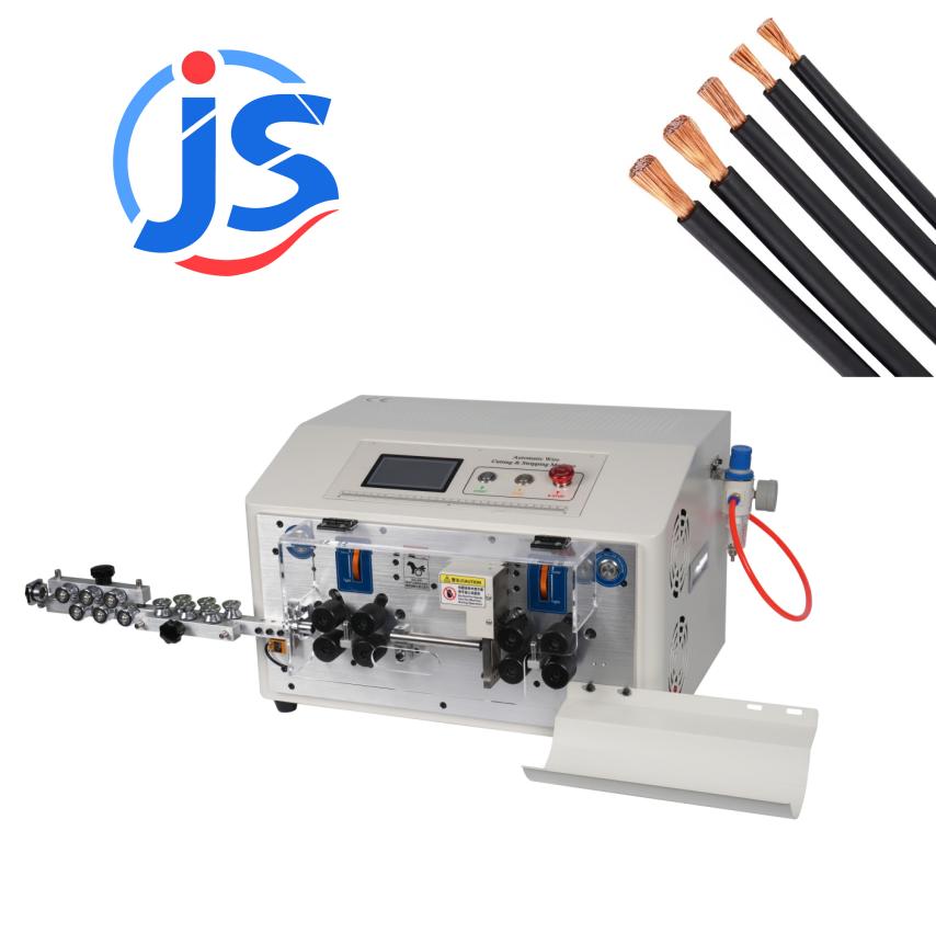 4.3 Inch Touch Screen Automatic Wire Stripping Machines 110V 220V Automatic Cutting And Stripping Machine