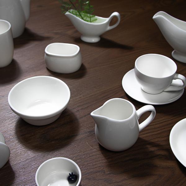 New Ceramic White Porcelain Dinnerware Sets Minimalist Ins