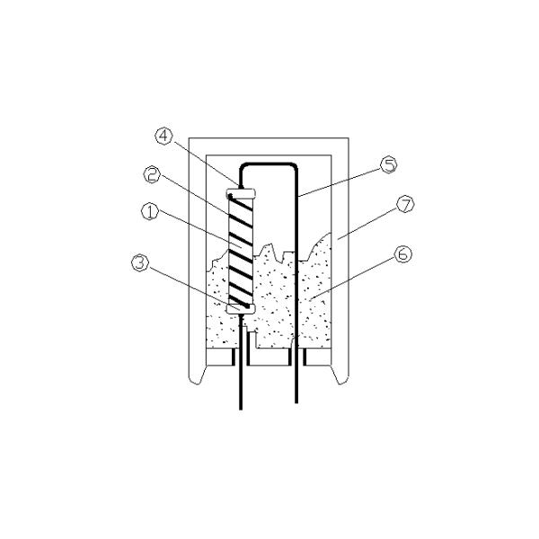 SQP SQM SQZ SQH MPR SQS High Alumina Ceramic Cement Fixed Wirewound Resistor 20W 500RJ 63x13x13mm