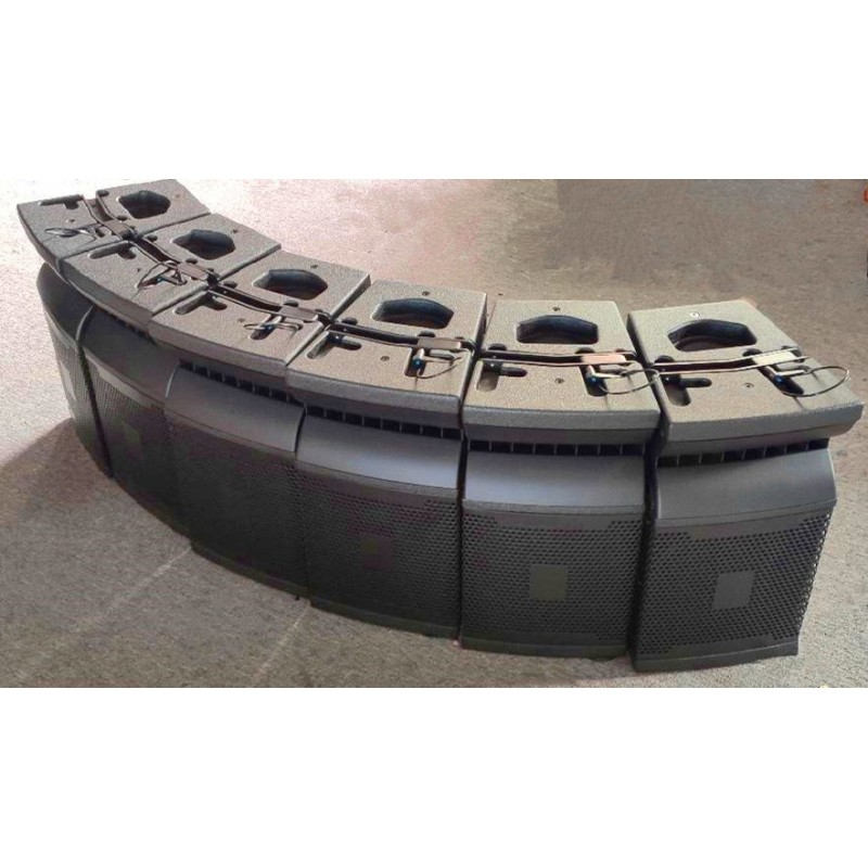8 Inch 2 Way Line Array Loudspeaker System 200w Indoor Installation Speaker