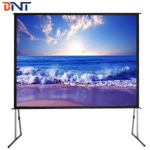 Buy cheap 150 Inch Electric Rear Projection Screen , Lightweight Fast Fold Screen product